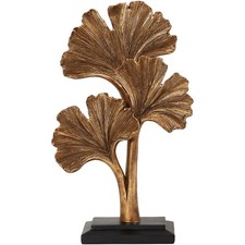 New Modern Bronze Ginkgo Leaf
