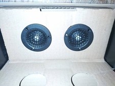 Pair of ScanSpeak R2004/602000 ring dome speaker tweeter