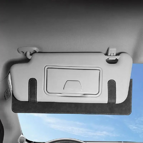 Sun visor extender - visor, for