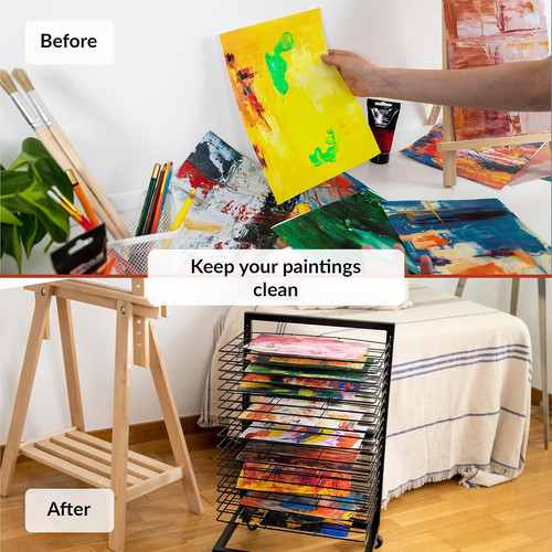Art drying rack - art, for