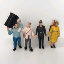 Vintage ELC People Who Help Us Figure Bundle policeman milkman bin man lollypop