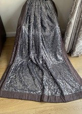 FABULOUS KYLIE MINOGUE QUILTED BED THROW ADORNED WITH SEQUINS