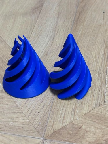 Spiral cone fidget toys - fidget, 3d