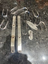 Sailing dinghy Stainless fixings / plates Job lot x12 GP14 Enterprise Wayfarer