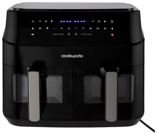 Cookworks dual air fryer - air,