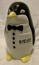 Retro Penguin Ceramic Biscuit