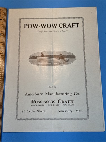 1930 pow wow craft amesbury - 1930's,