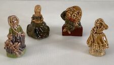 4 x Large Wade Figure Nursery Rhymes Humpty Dumpty Miss Muffet Bo Peep Mary Lamb