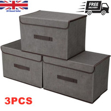 Storage Boxes 3Pcs Large
