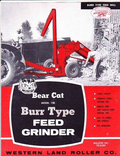 Western land roller - roller, feed