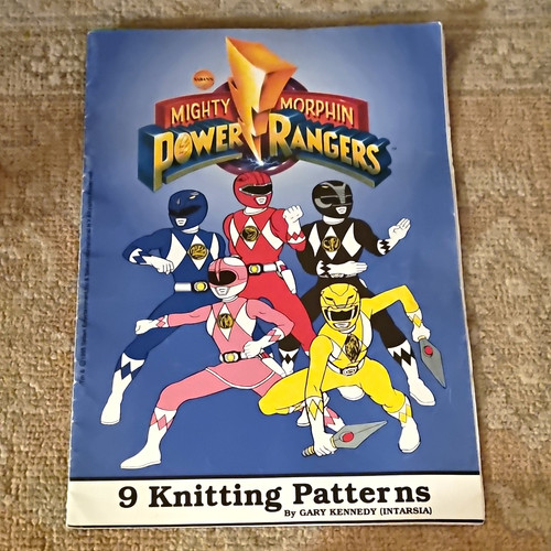 Intarsia power rangers - intarsia, uk
