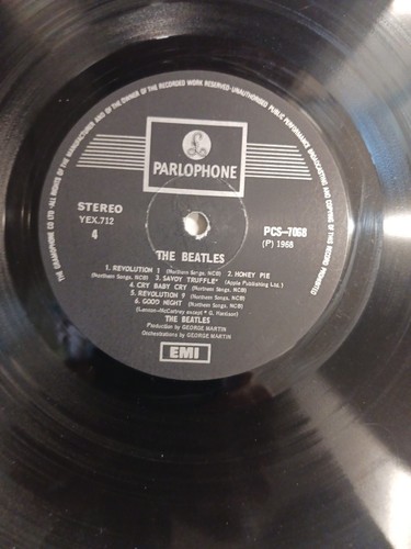 The beatles white album - white, *