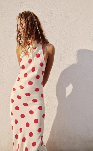 Zara halter neck - , dot