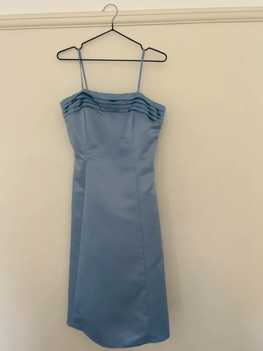 Bhs pale blue satin - blue,