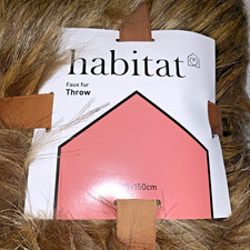 Large Luxury Faux Fur Navy