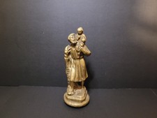 Antique Bronze St Christopher