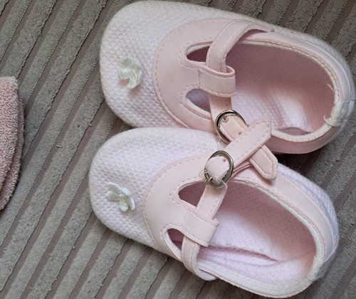 Pink mary jane baby shoes - mary,
