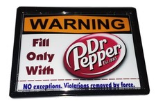 WARNING Dr. Pepper Soda Pop