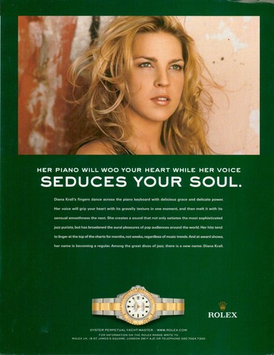 Rolex magazine print lady - magazine, ad
