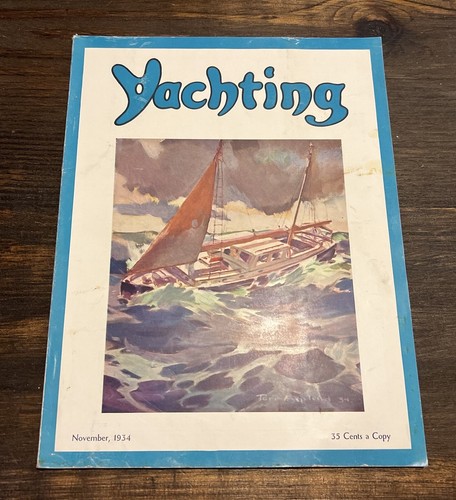 1934 yachting magazine - 1934,