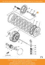 YAMAHA Washer, Conical Spring