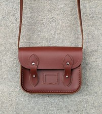 Cambridge Satchel Company "The Tiny" genuine leather crossbody or shoulder bag.