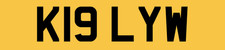 KELLY W PRIVATE CAR REG NUMBER