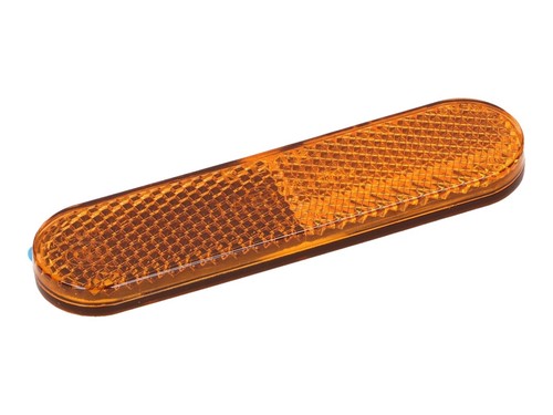 Reflector 95x25mm orange - reflector,