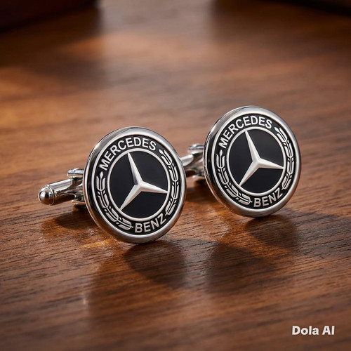 Mercedes logo cufflinks for - mercedes,