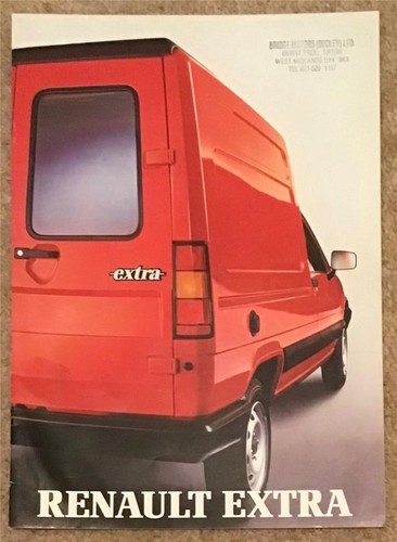 Renault extra van commercial - van,