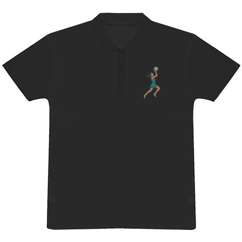 Netball player action - player, adult