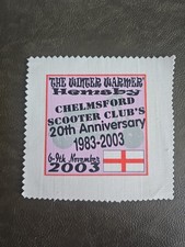 Hemsby The Winter Warmer Scooter Rally Patch 2003 Not Paddy Smith Vespa