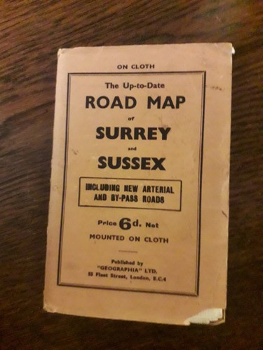 Vintage cloth geographia - cloth,