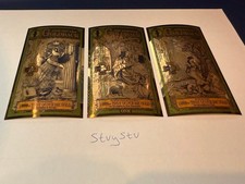 3x 1/1000 GoldBacks, 2021