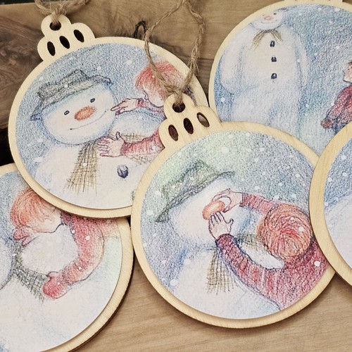The snowman bauble - the,