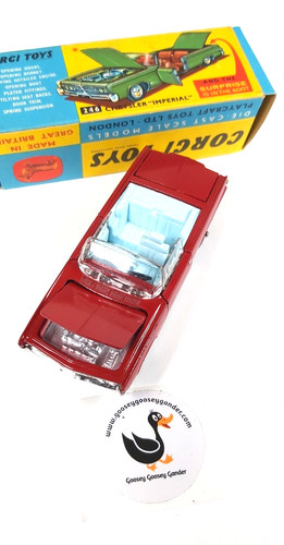 Corgi toys 246 chrysler - toys,