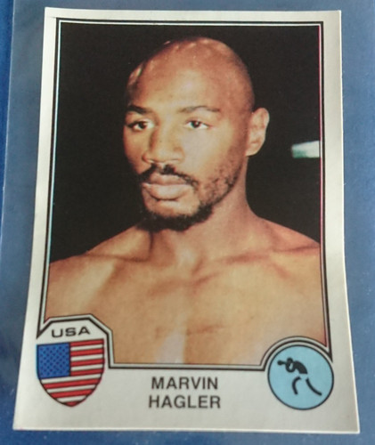 Marvin hagler rookie - hagler,