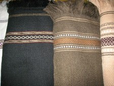 AFGHAN PATOO BLANKET WOOL
