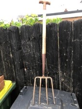Vintage Lovely Small Lightweight (1.5kg) Garden Fork (poss Ladies)