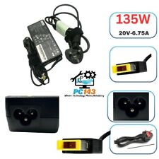 GENUINE LENOVO 20V-6.75A, 135W (ADL135NDC3A) LAPTOP CHARGER WITH POWER LEAD
