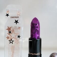 MAC Kiss of Stars Lipstick~STARSTRUCK~Pink/Purple Fuchsia~RARE~Discontinued~NIB