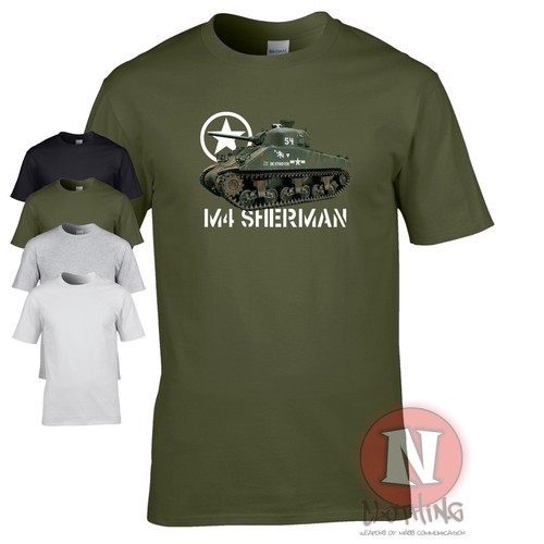 Sherman tank shirt - m4,