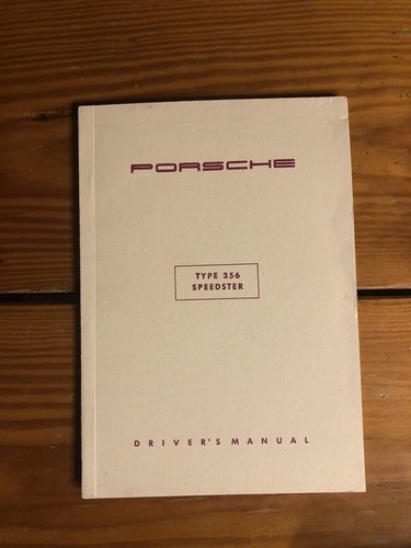 1954 porsche typ356 speedster - porsche,
