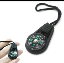 Portable MINI POCKET COMPASS with Strap / Lanyard Hiking Survival  