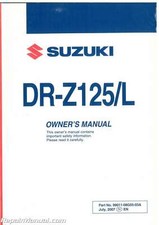 2008 Suzuki DR-Z125L K8 and