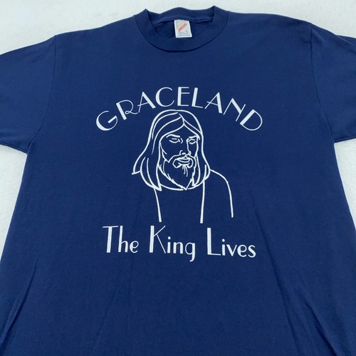 Vintage graceland shirt mens - graceland,