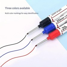 10Pcs Black Deep Hole Long Nib