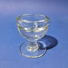 Antique Penny Lick Glass /