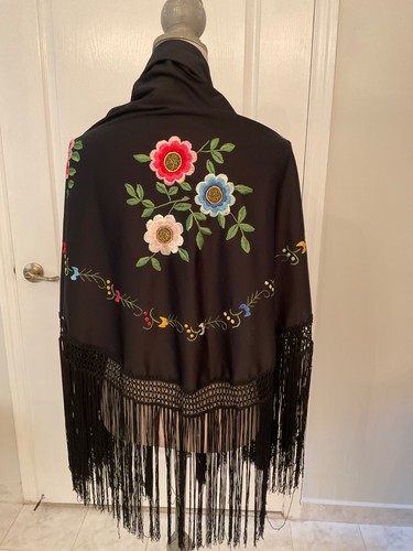 Senorita spanish manton scarf - senorita,