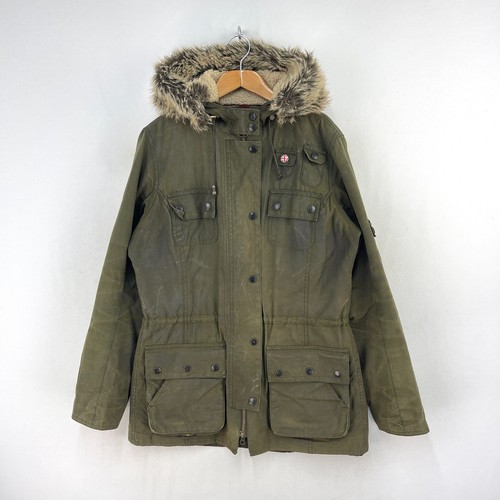 Barbour brighton wax parka - brighton,